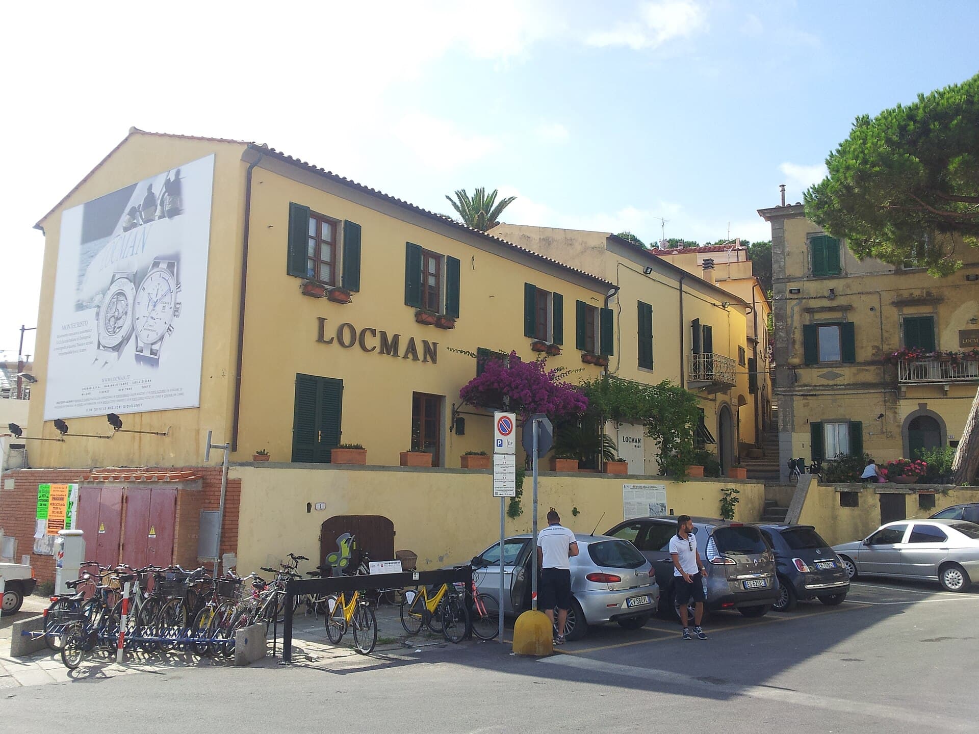 La sede Locman a Marina di Campo, Isola d'Elba